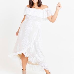 Lace boho dress
